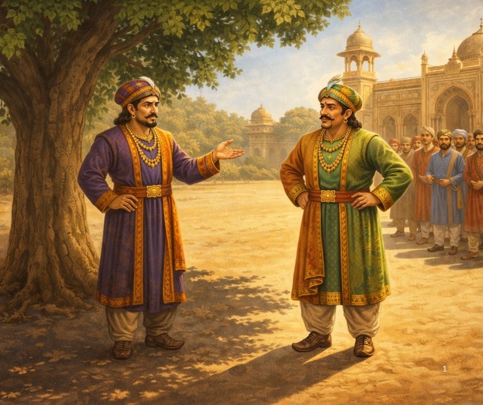 अर्धा प्रकाश, अर्धे सावली