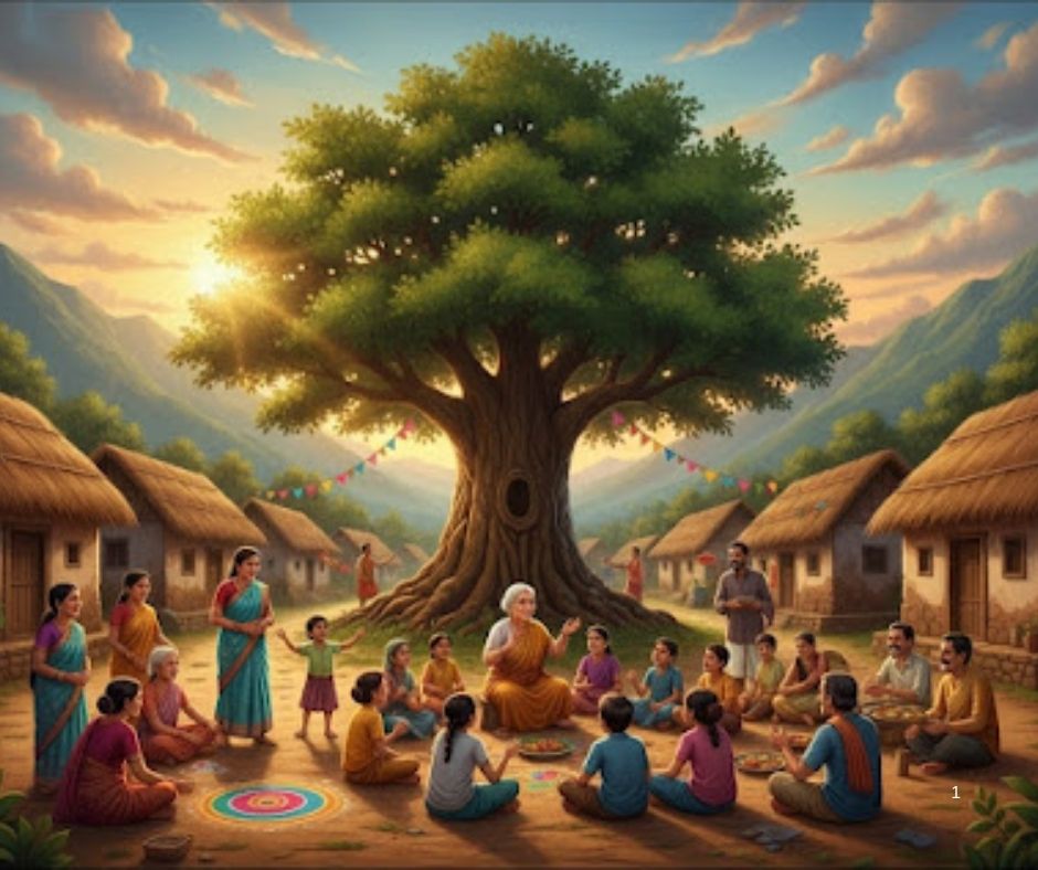 🏡 आनंदी गाव 😊