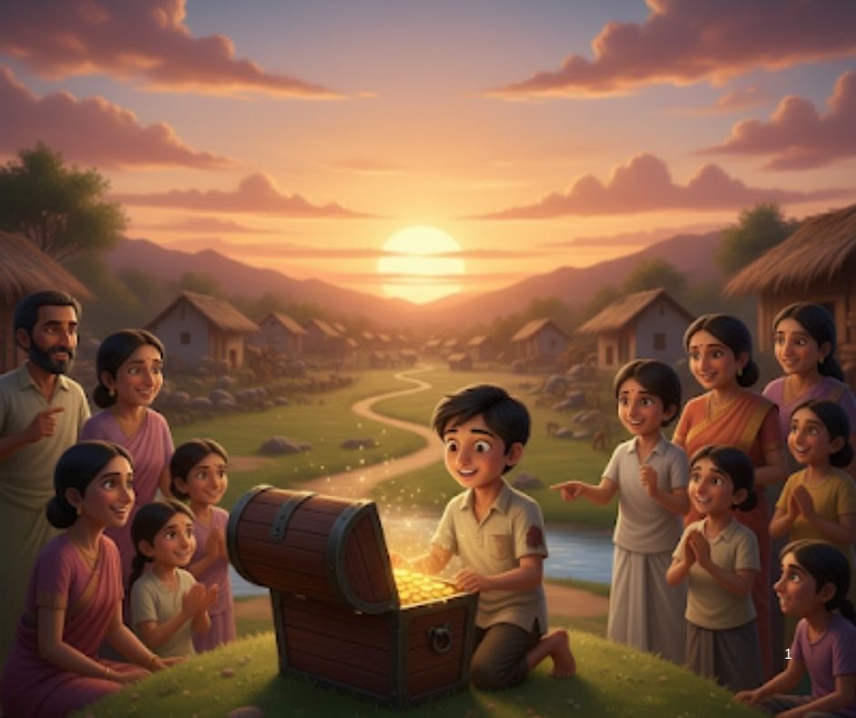 👦गरीब मुलगा आणि खजिना💰