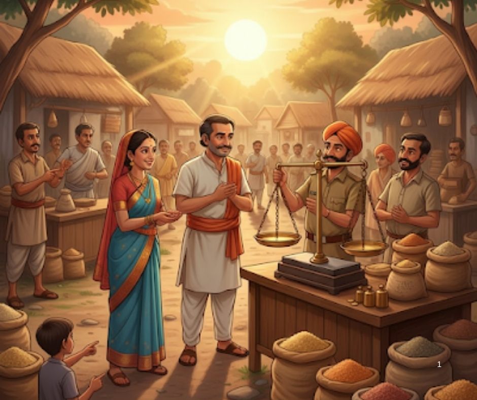 🧺 प्रामाणिक व्यापारी 🤝💰