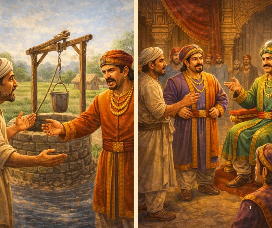 शंभर सोन्याच्या मोहरा आणि विहीर