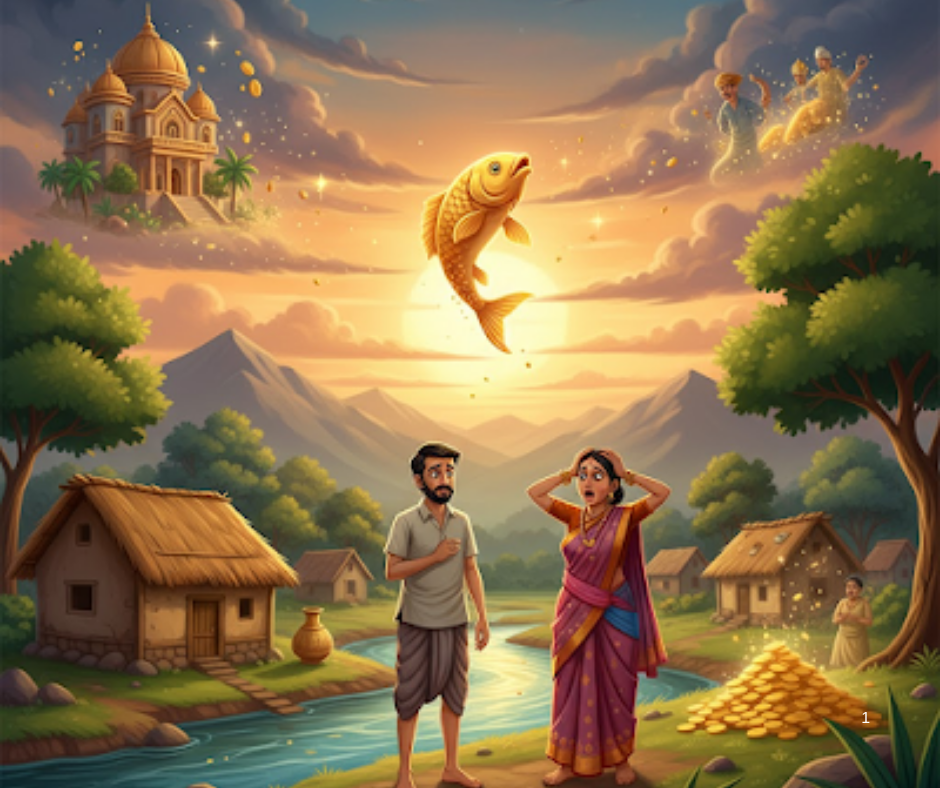 🐟 सोनेरी मासा ✨