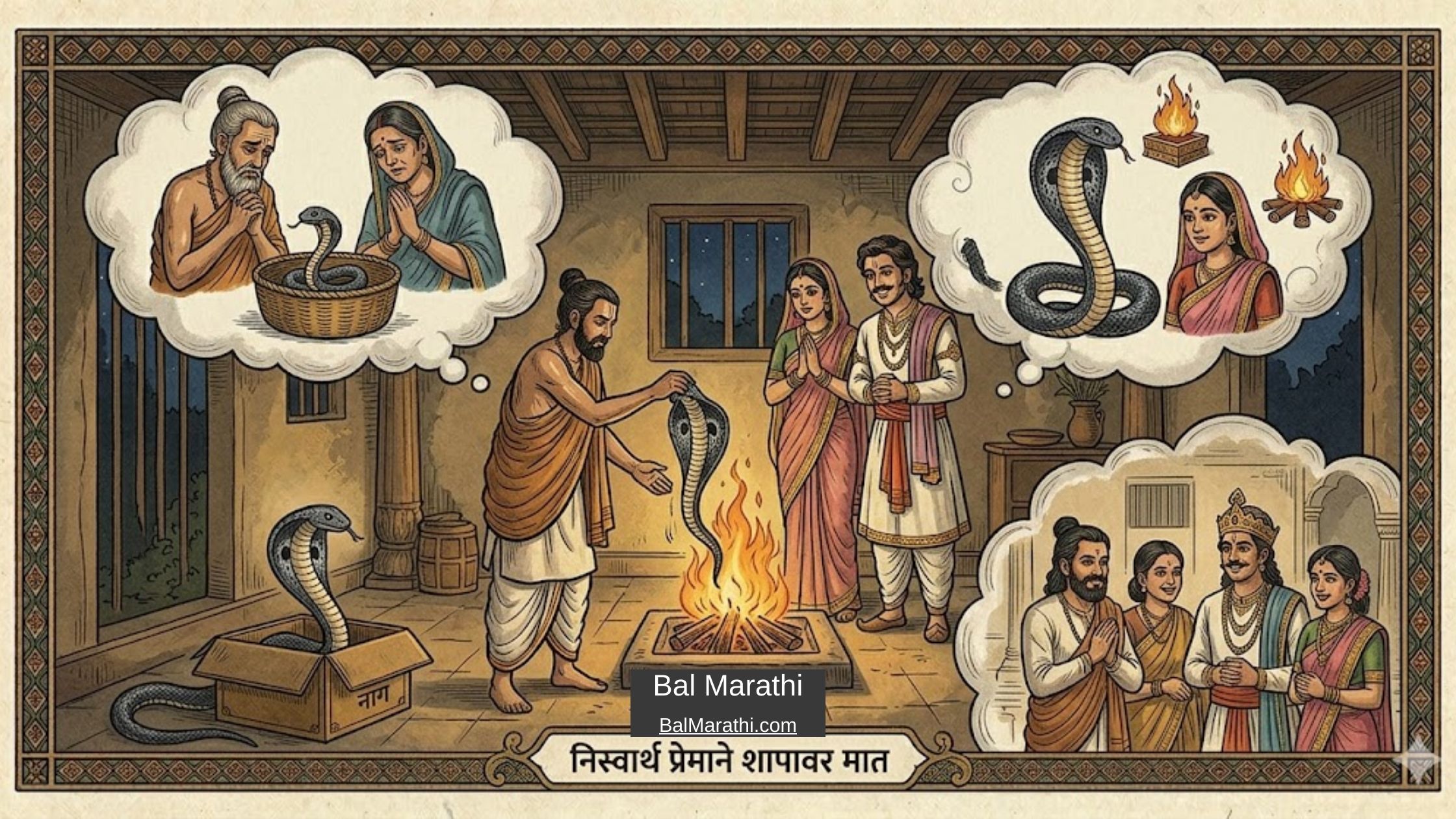 नागाशी लग्न करणारी मुलगी