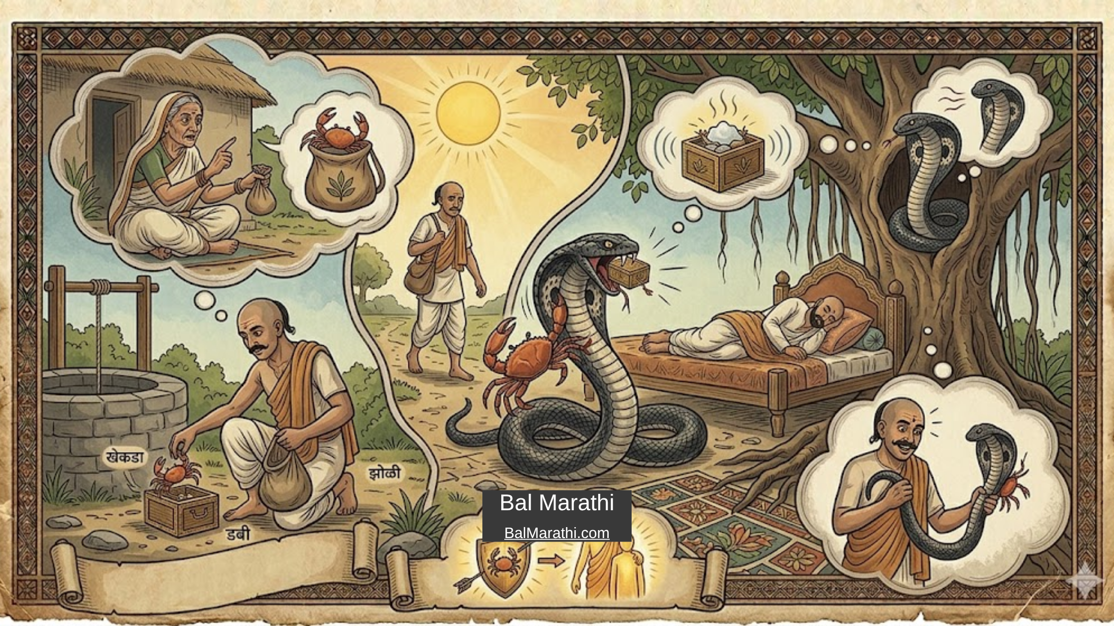 ब्राह्मण आणि खेकडा