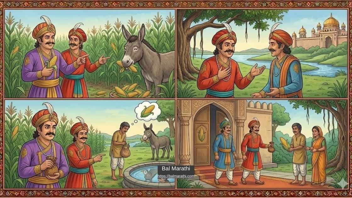 मका आणि गाढव