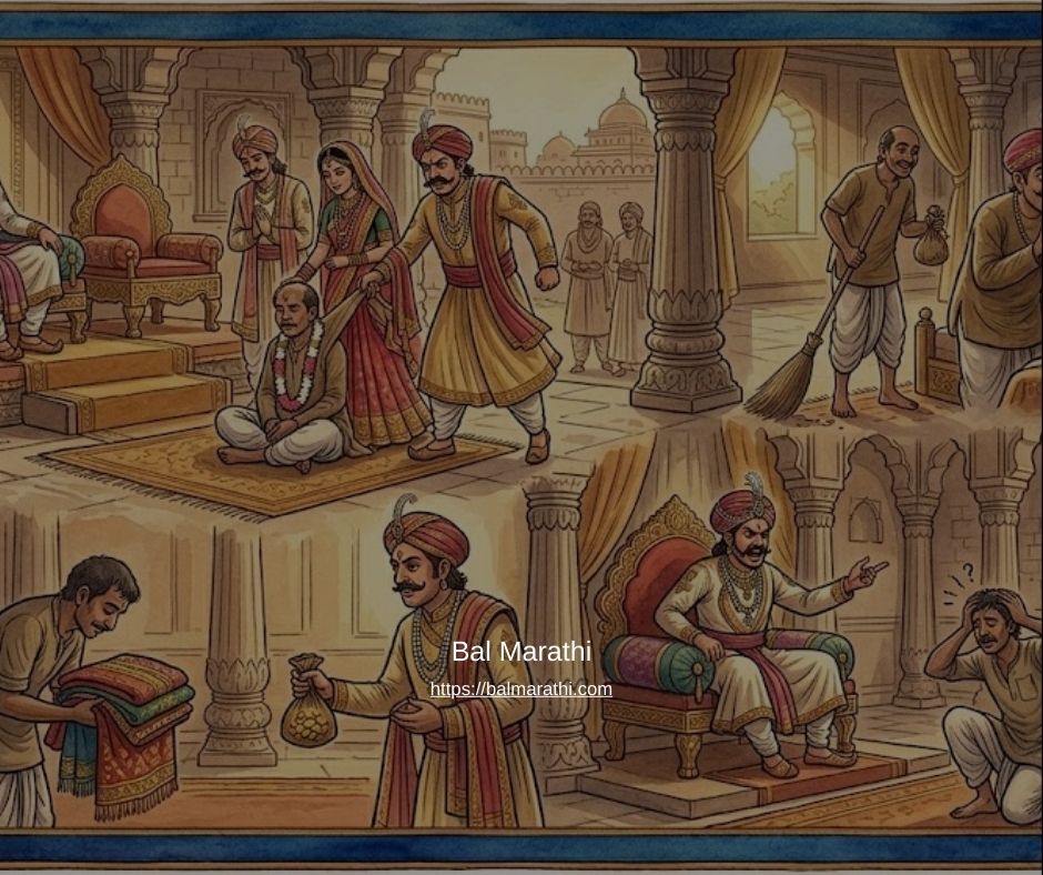 व्यापाऱ्याची प्रगती आणि अधोगती