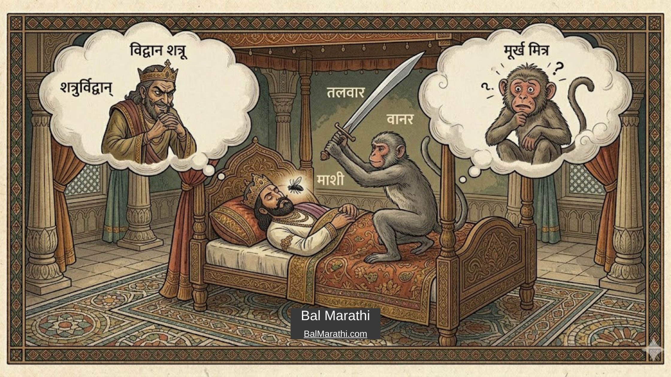 शापित राजा आणि वानर