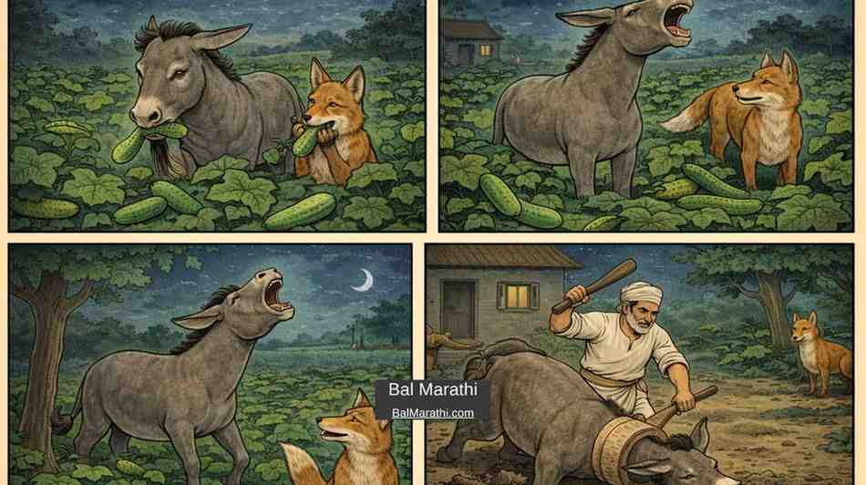 कोल्हा आणि त्याचे गाणे